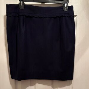 J. Crew Dark Blue Mini Skirt